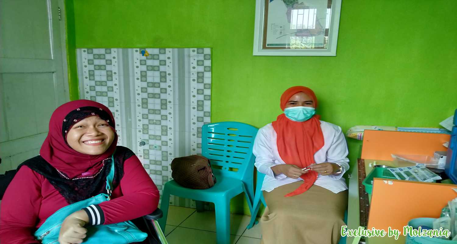Berpose Sebelum Suntik