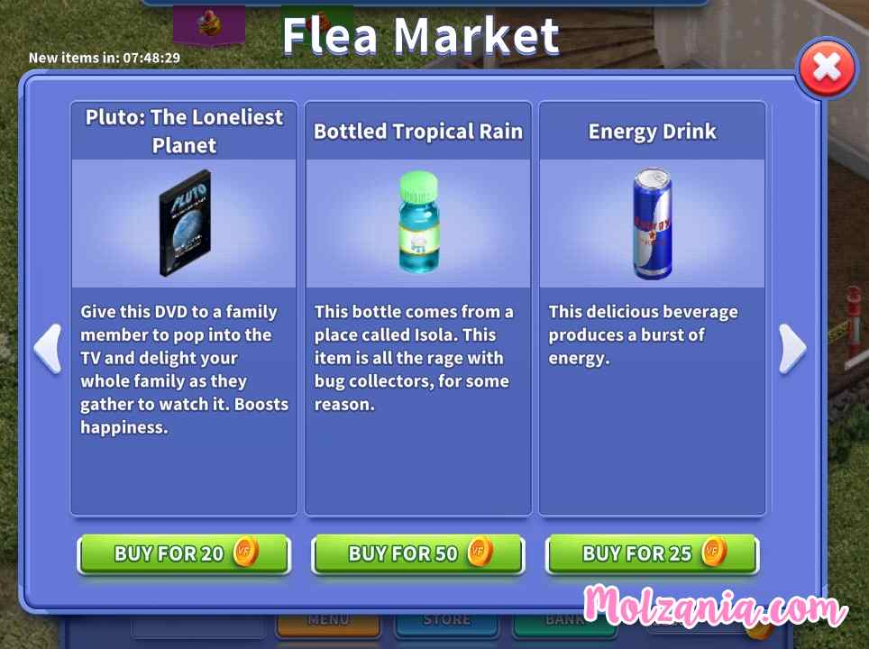 beli energy drink di flea market