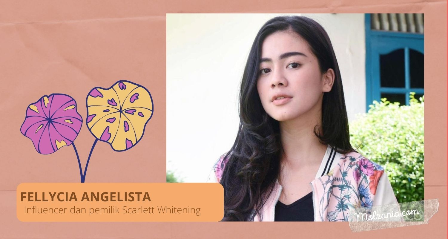 Felycia Angelista, pemilik brand scarlett whitening