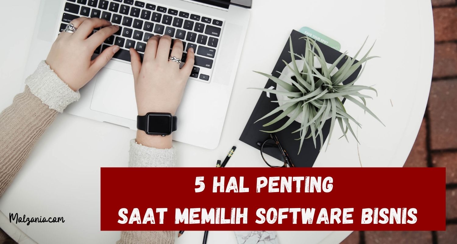 5 Hal Penting Saat Memilih Software Bisnis