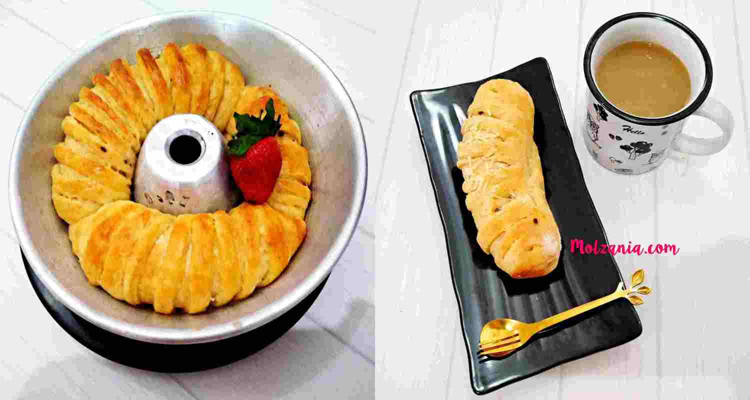 RESEP ROTI WOOL ROLL BREAD VIRAL TANPA MIXER