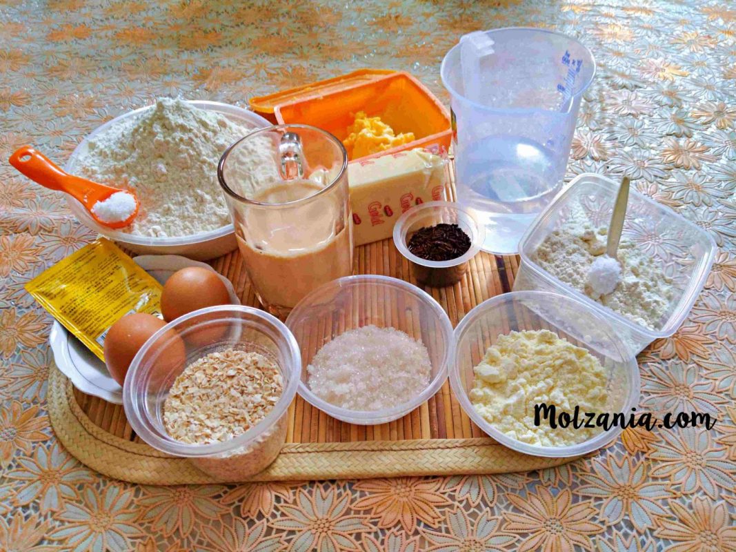 bahan-bahan membuat wool roll bread