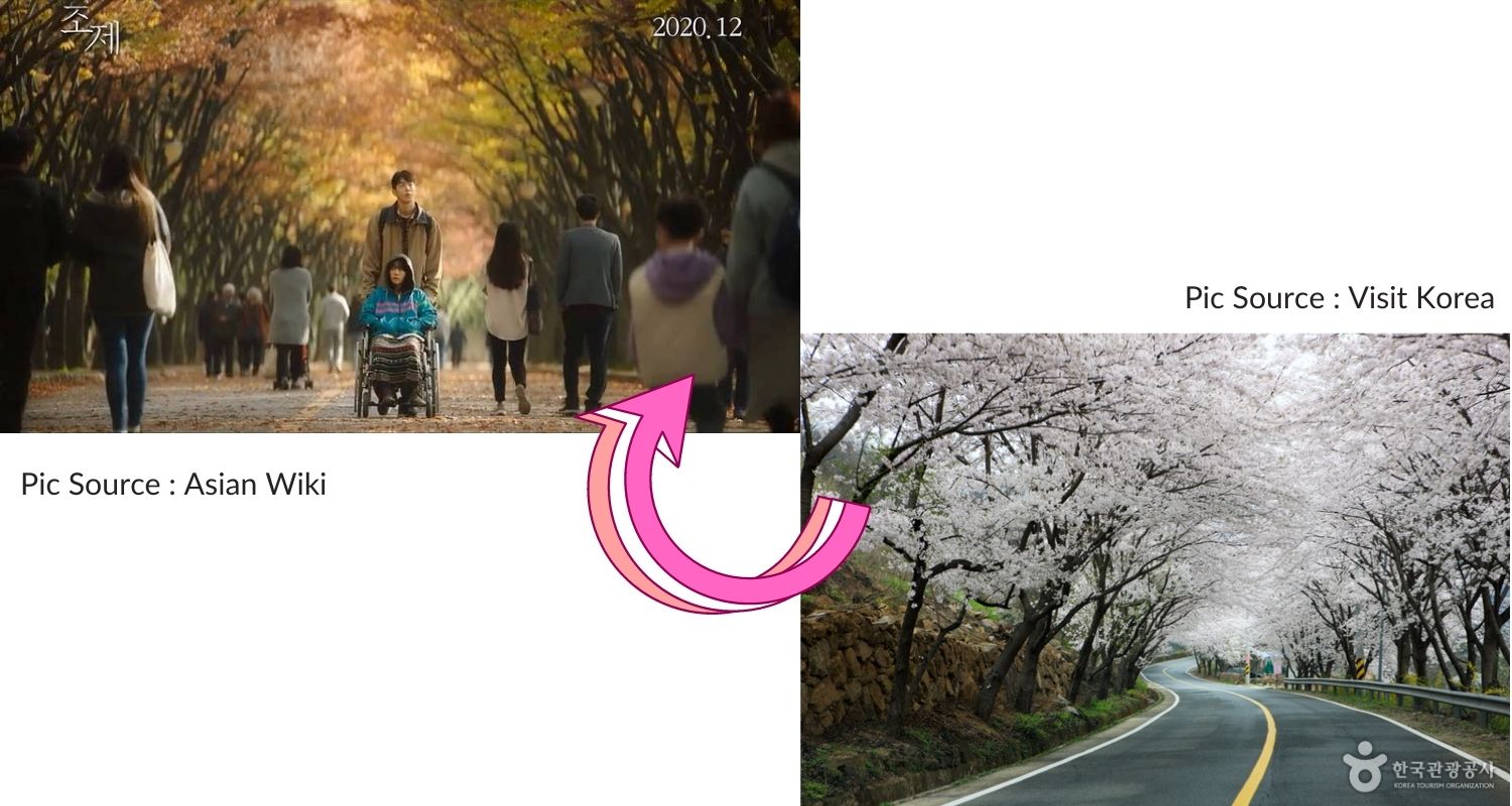 Hwagae Road di Film Josee