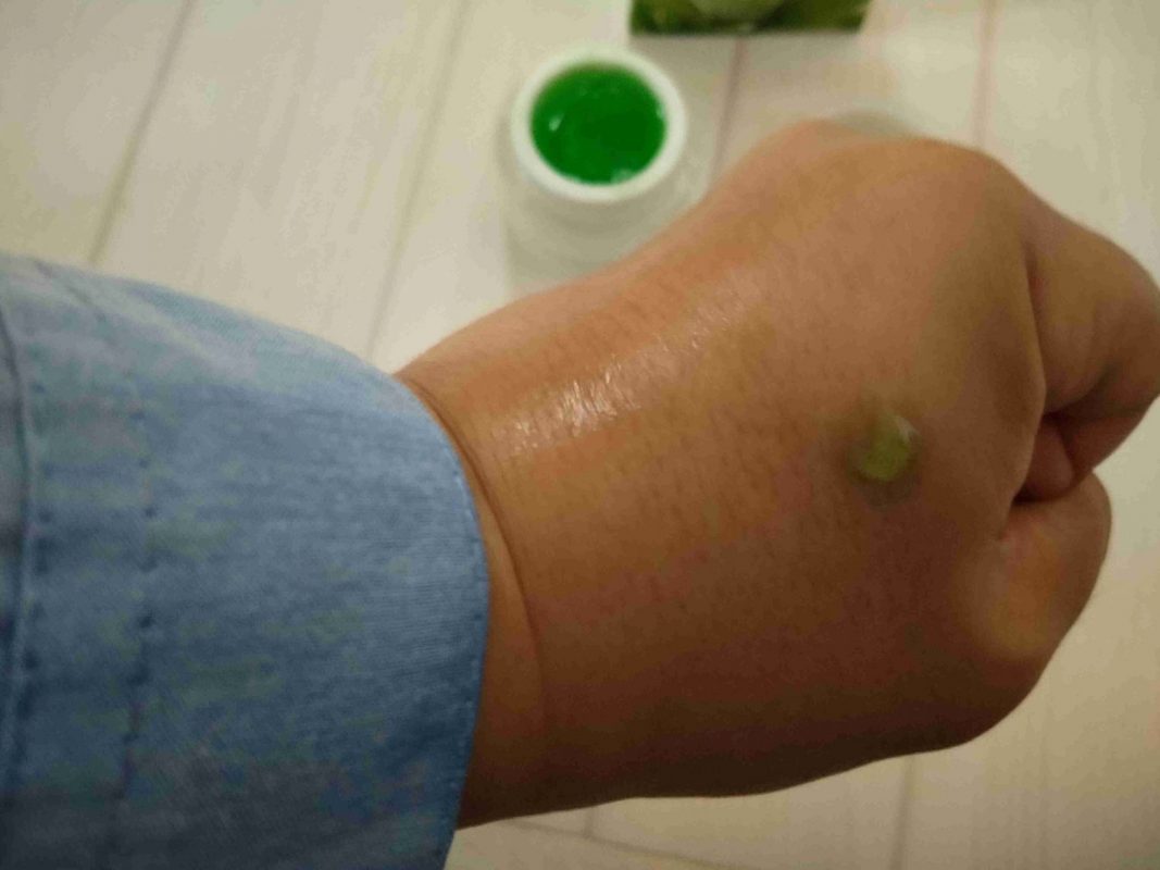 maresha green glow mudah meresap