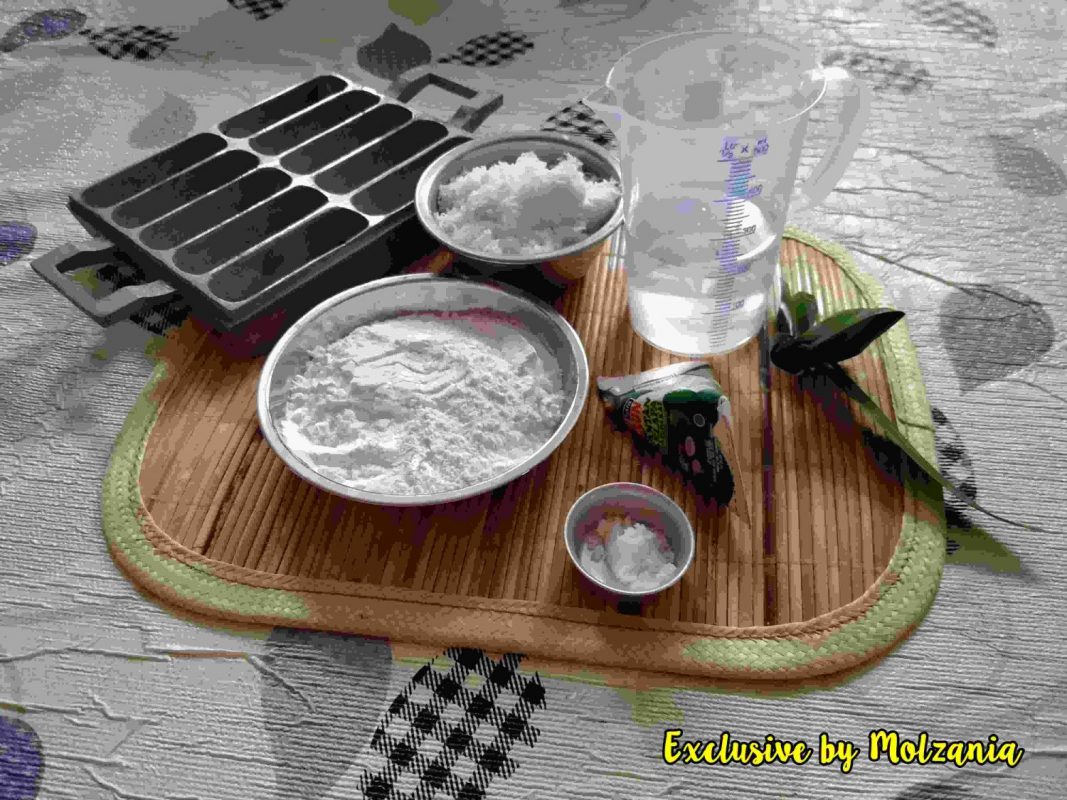bahan kue gunjing tepung beras
