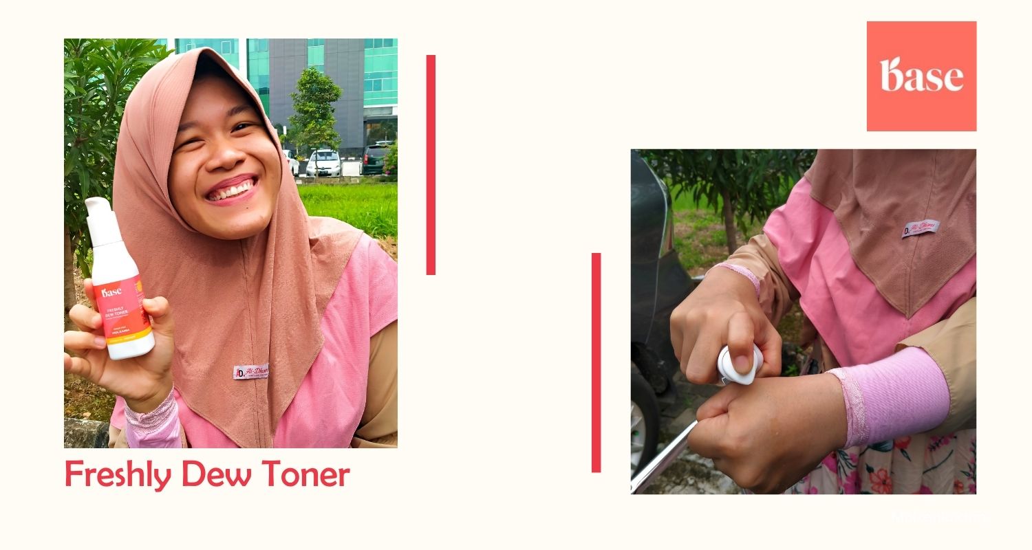 Tekstur Freshly Dew Toner