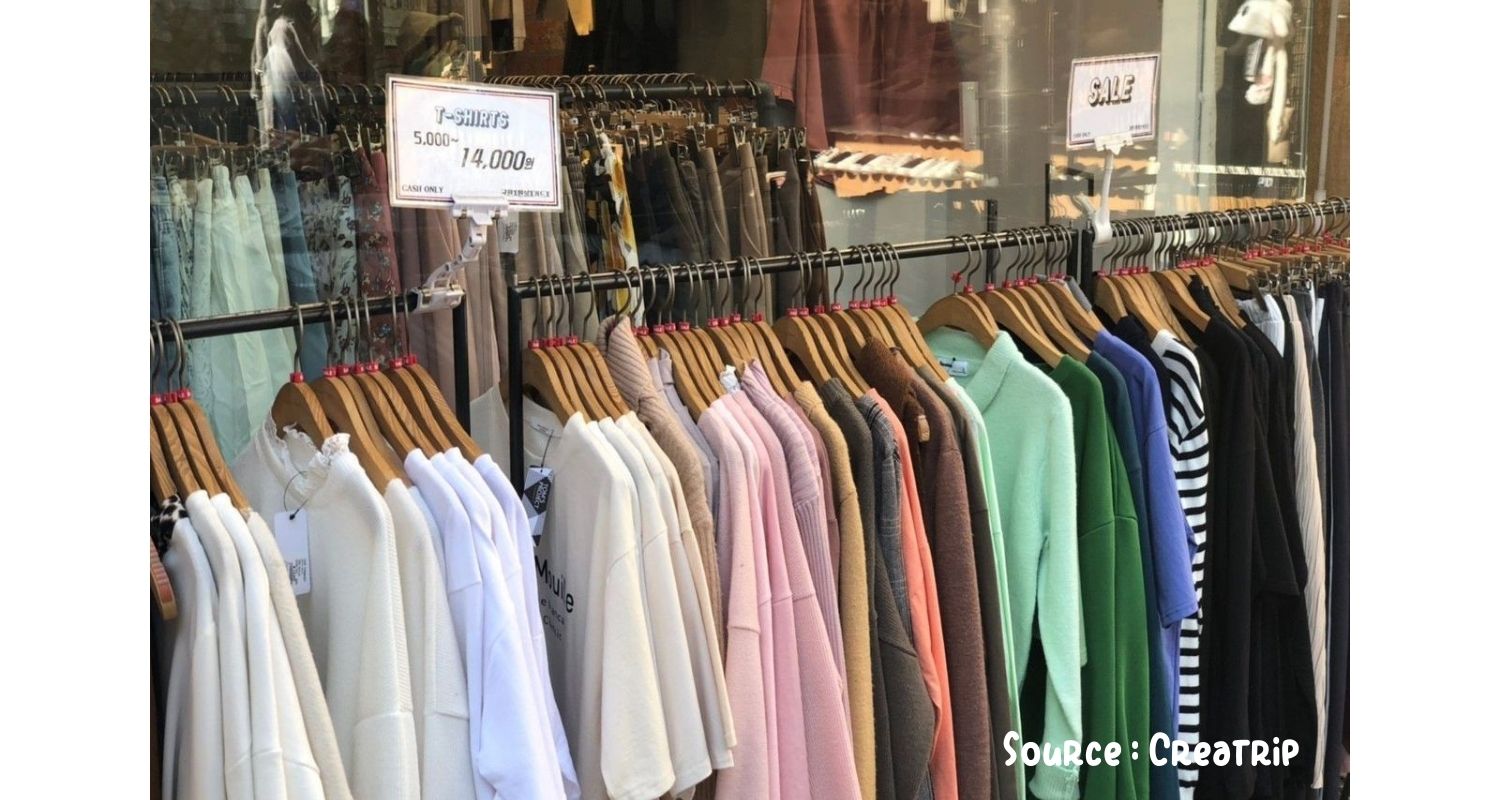 ewha university shopping street surga belanja dekat kampus
