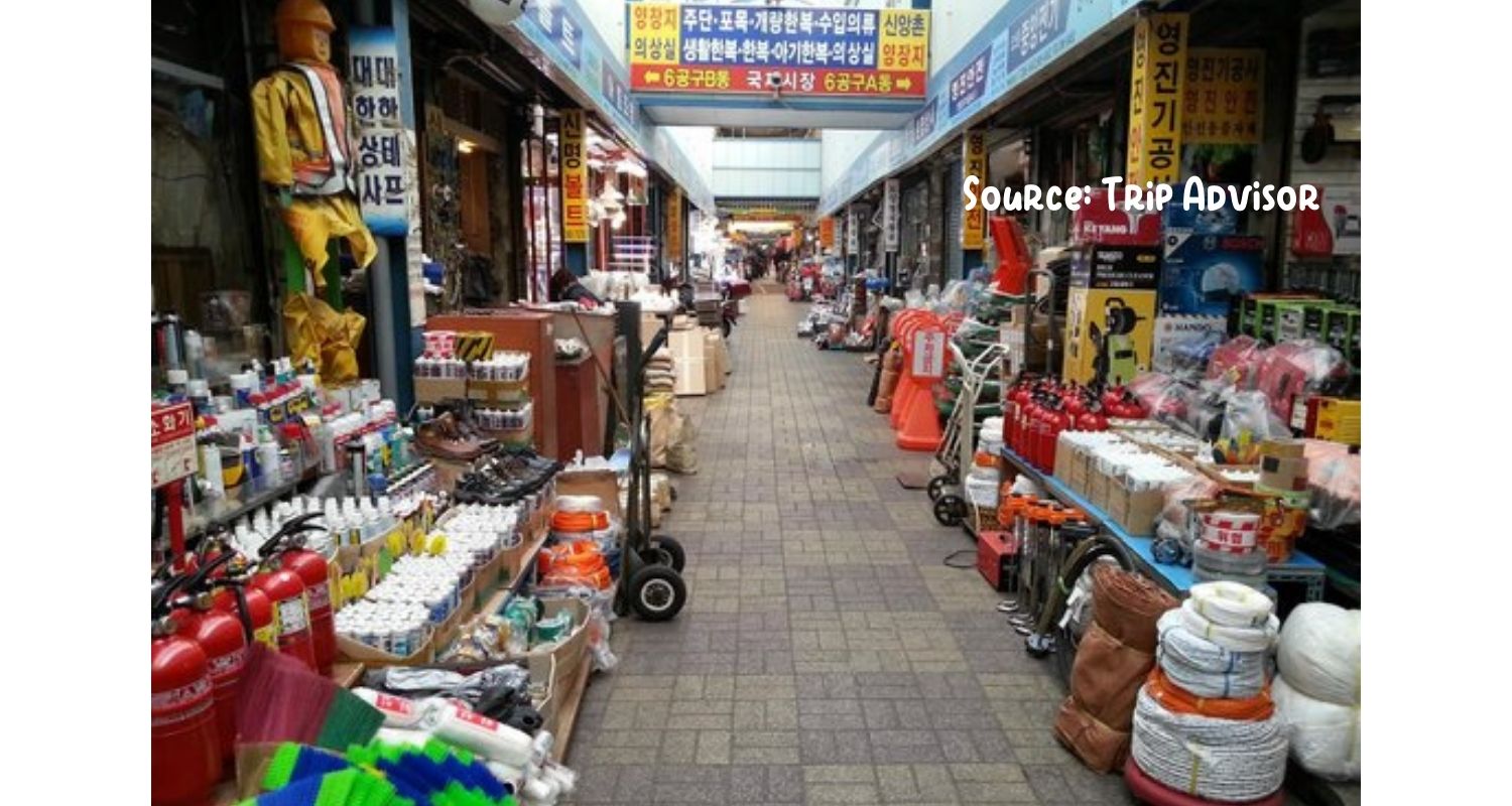 pasar gukje pusat kuliner otentik korea