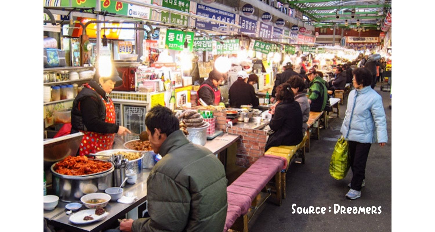 pasar gwangjang pasar tertua di korea