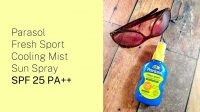 penampakan sunscreen spray tinggal semprot