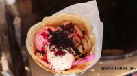 Banana Crepes, Korean Street Food