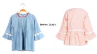 Contoh Blouse Model Terompetl Anak Perempuan