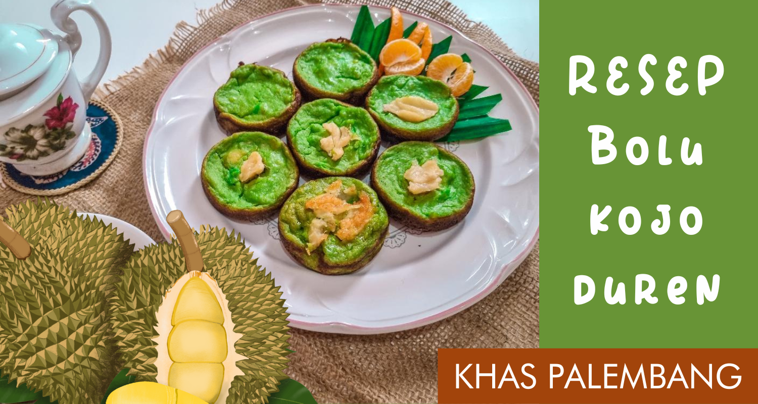 RESEP BOLU KOJO DUREN KHAS PALEMBANG