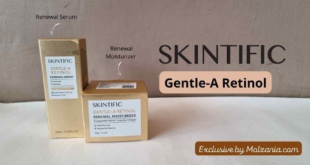 REVIEW SKINTIFIC GENTLE-A RETINOL, Serum dan Moisturizer Anti Aging Terbaik