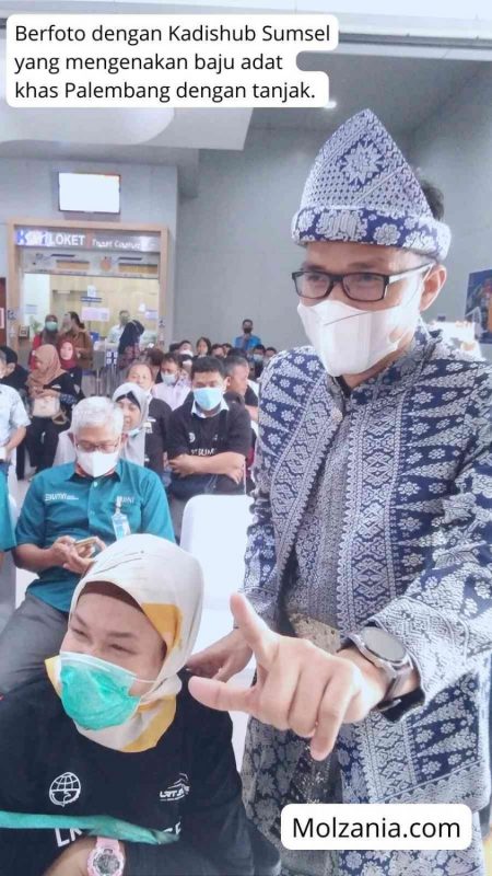 baju adat palembang tanjak dan penganggon