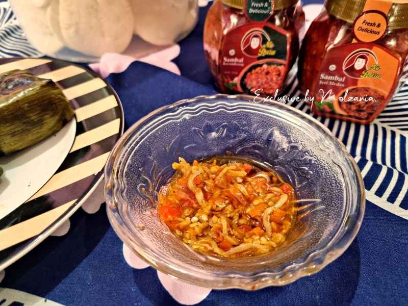 sambal cocol gorengan terbaik, toppingnya berlimpah