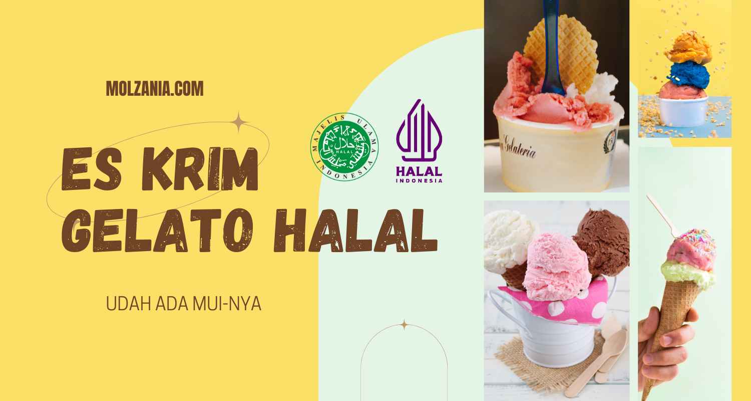 Asyik! Ini Dia 9 Toko Es Krim Gelato Halal MUI