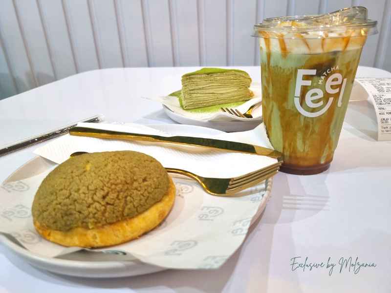 matcha choux