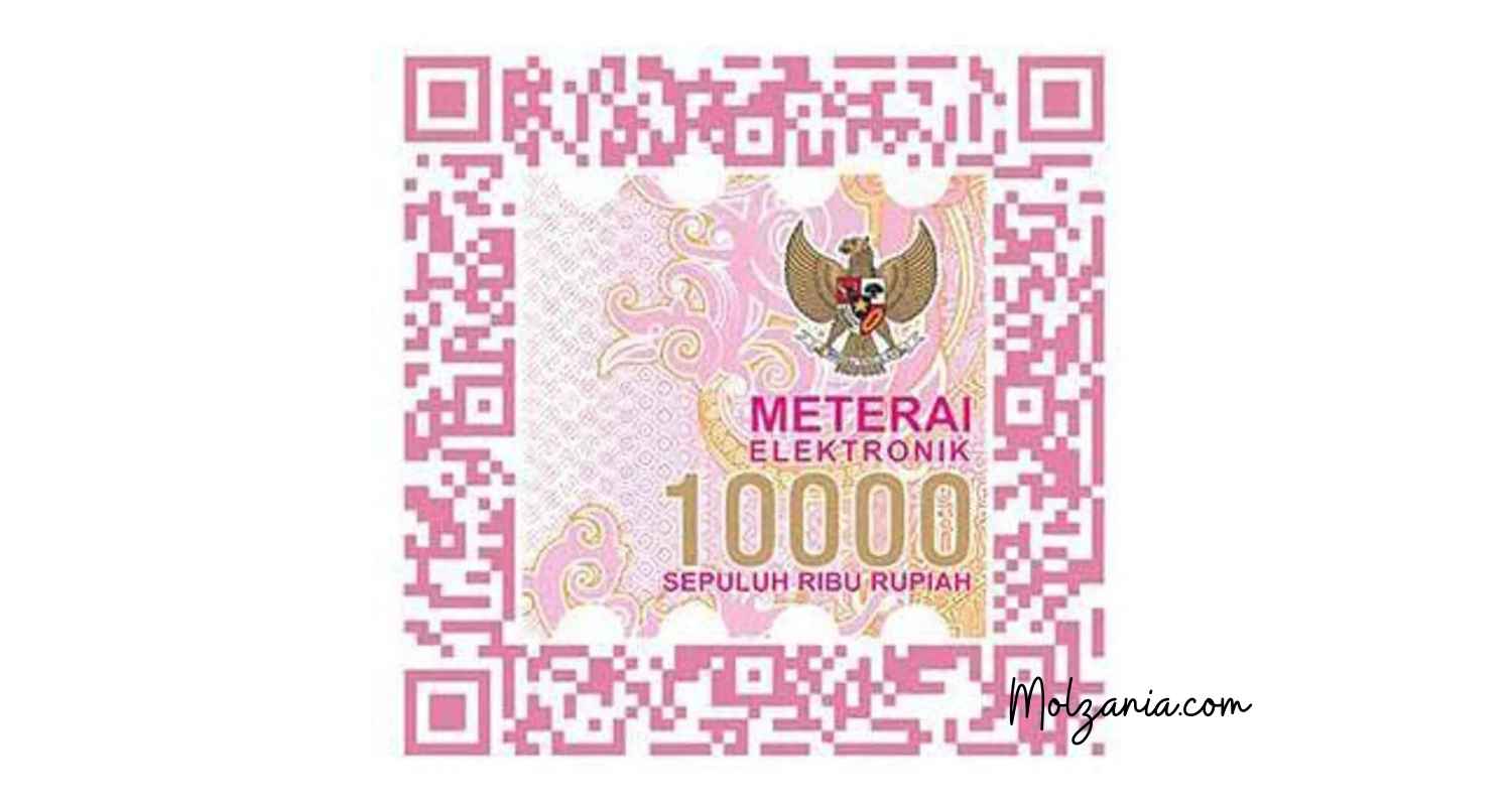 gambar e-materai asli