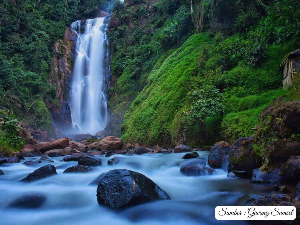 Curup Tenang Bedegung. Kabupaten Muara Enim