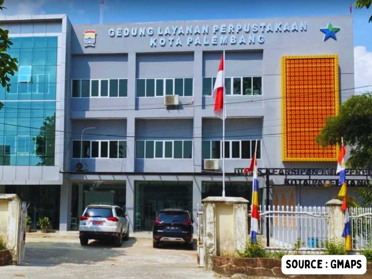 gambar dinas kearsipan dan perpustakaan kota palembang